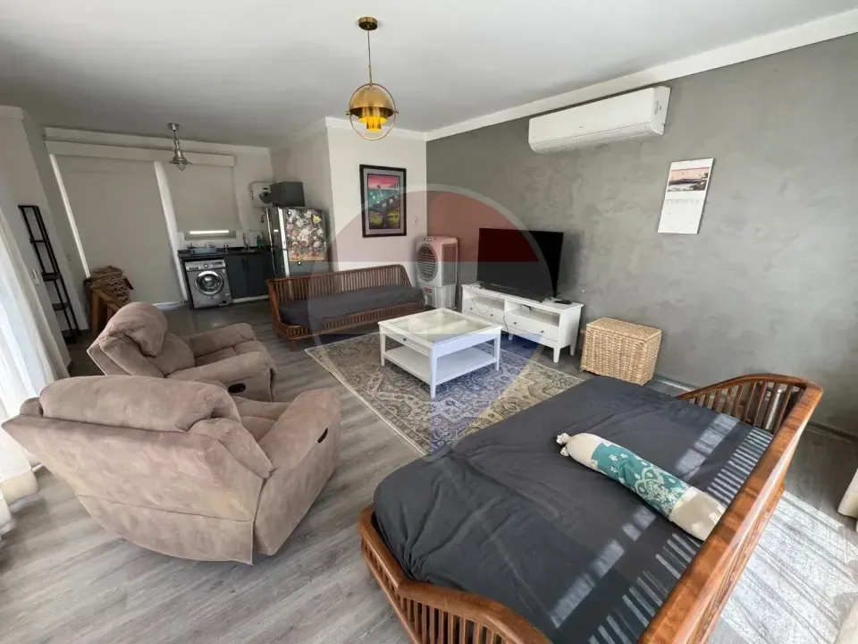 Furnished penthouse in Palm Parks-Double view