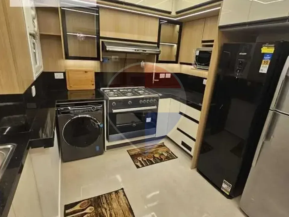 For rent in Madinaty B12, a 116m apartment with special finishing | Open garden view