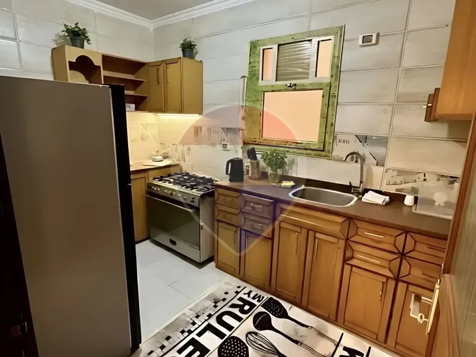 شقة مفروشة 130م للايجار في كمبوند جنة زايد 2