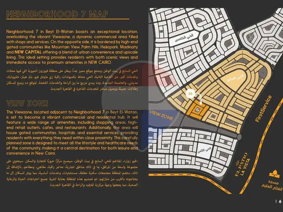 Apartment for sale | 7th District | Beit Al Watan Settlement - copy