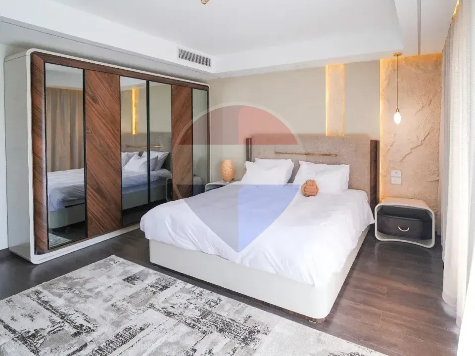For Sale in New Giza ...... Amberville Apartment with a Stunning view of the landscape and lake
