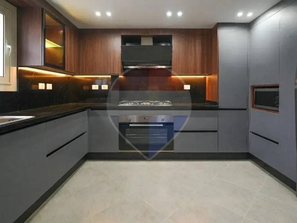 For Sale in New Giza ...... Amberville Apartment with a Stunning view of the landscape and lake
