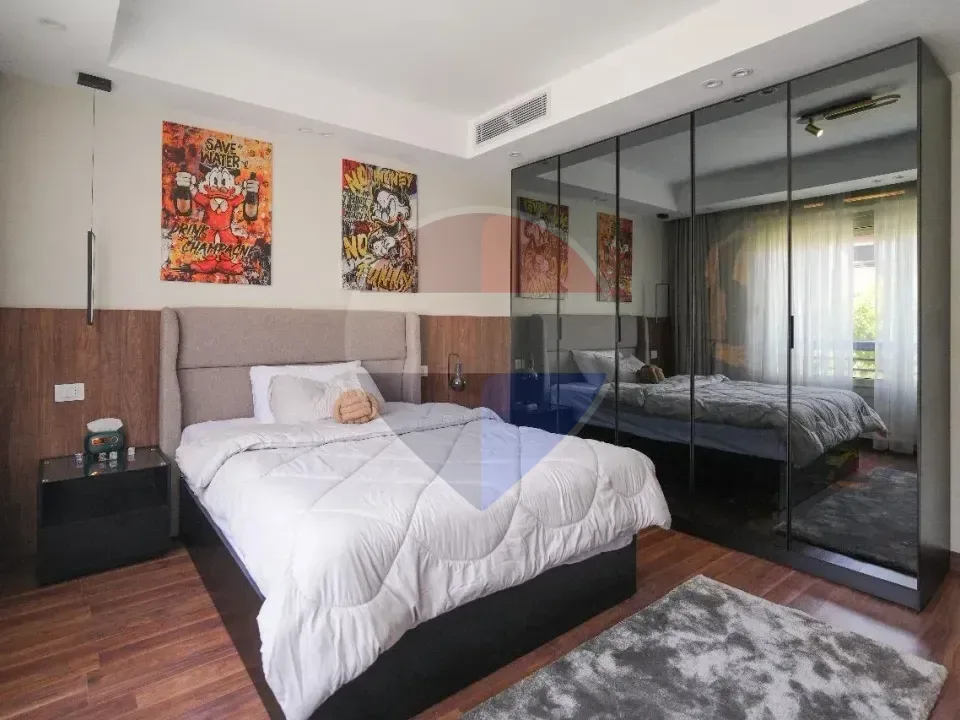 For Sale in New Giza ...... Amberville Apartment with a Stunning view of the landscape and lake