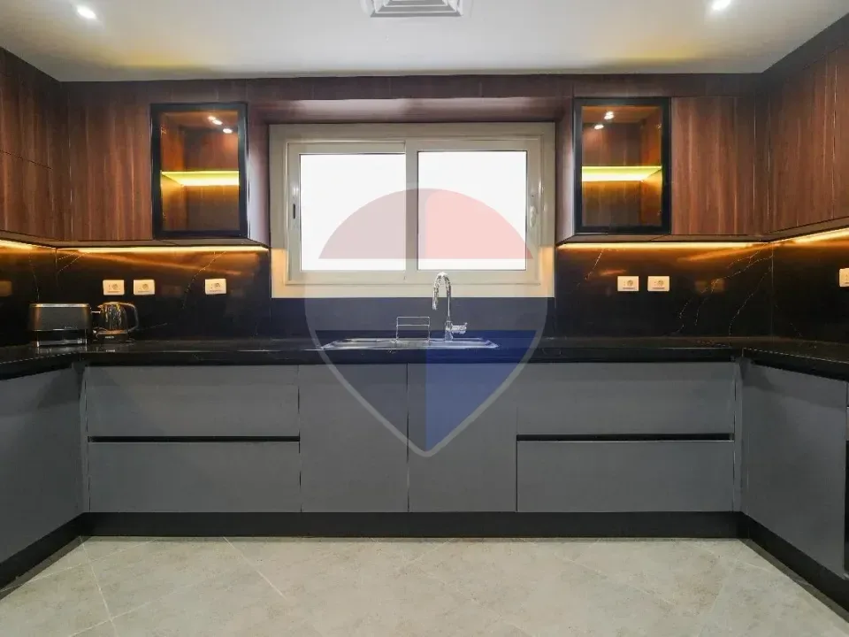 For Sale in New Giza ...... Amberville Apartment with a Stunning view of the landscape and lake