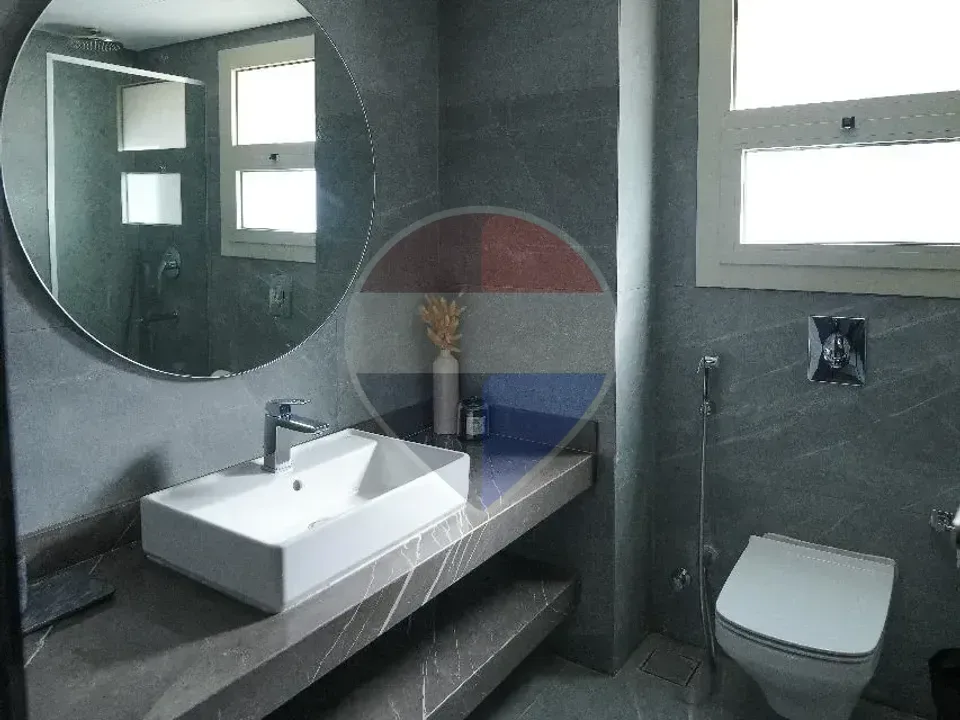 For Sale in New Giza ...... Amberville Apartment with a Stunning view of the landscape and lake