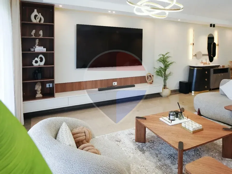 For Sale in New Giza ...... Amberville Apartment with a Stunning view of the landscape and lake