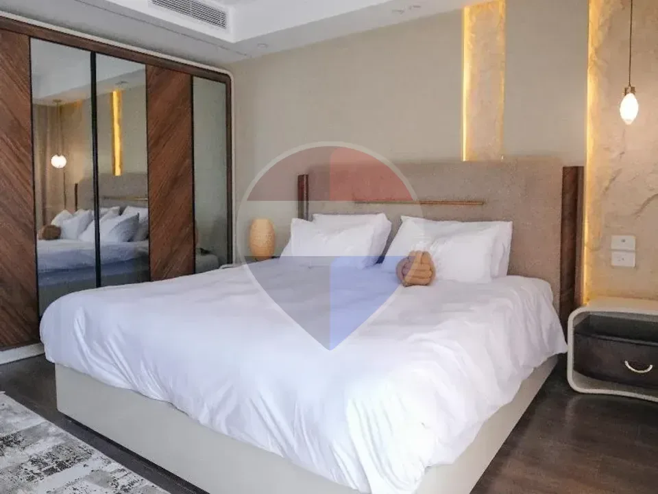 For Sale in New Giza ...... Amberville Apartment with a Stunning view of the landscape and lake