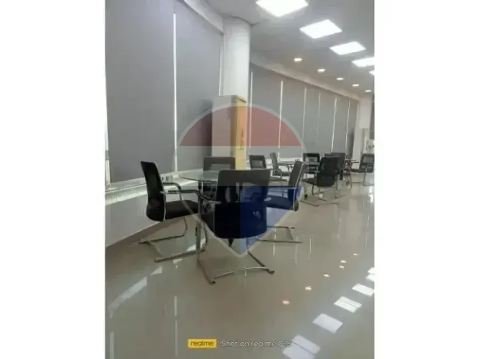 For rent Finished office 750 m Mohamed Naguib Axis