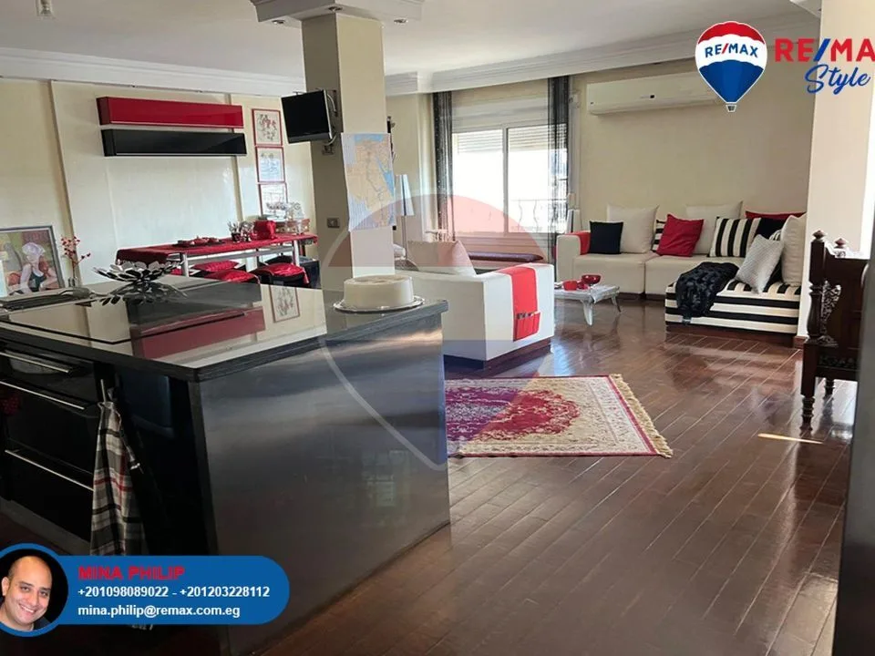 Penthouse for sale 256m+100 terrace El-Merghany