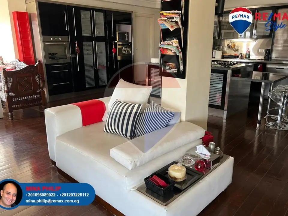 Penthouse for sale 256m+100 terrace El-Merghany