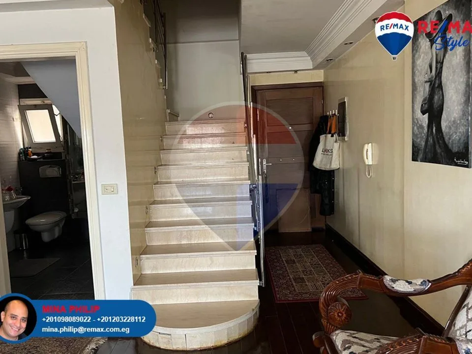 Penthouse for sale 256m+100 terrace El-Merghany
