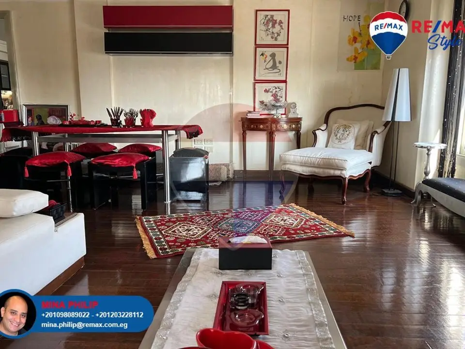 Penthouse for sale 256m+100 terrace El-Merghany