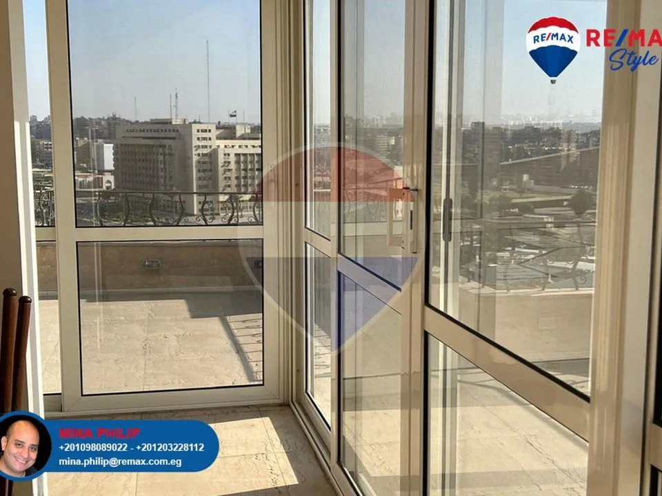Penthouse for sale 256m+100 terrace El-Merghany