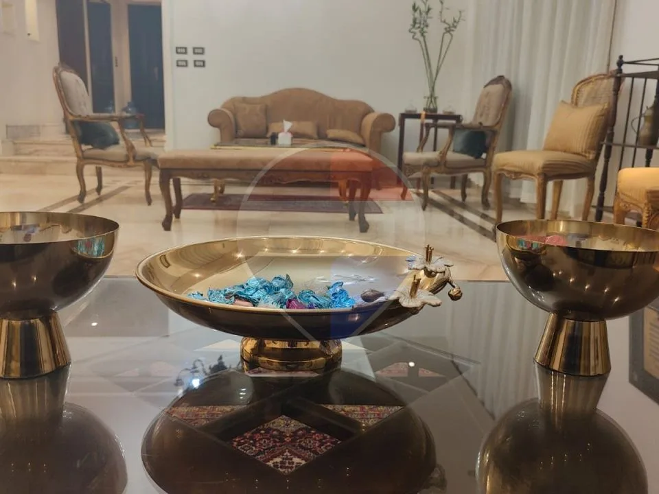 Furnished villa for rent in Greens Compound- Zayed