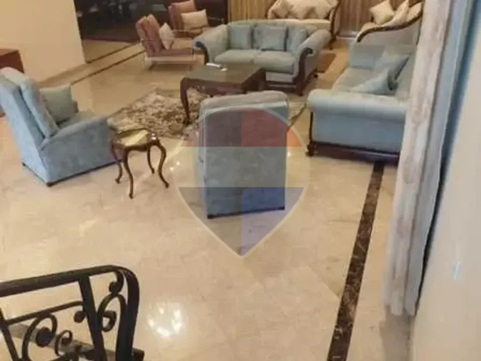 Villa F for sale - luxury finishing and furnished - distinctive land area of 746 sqm