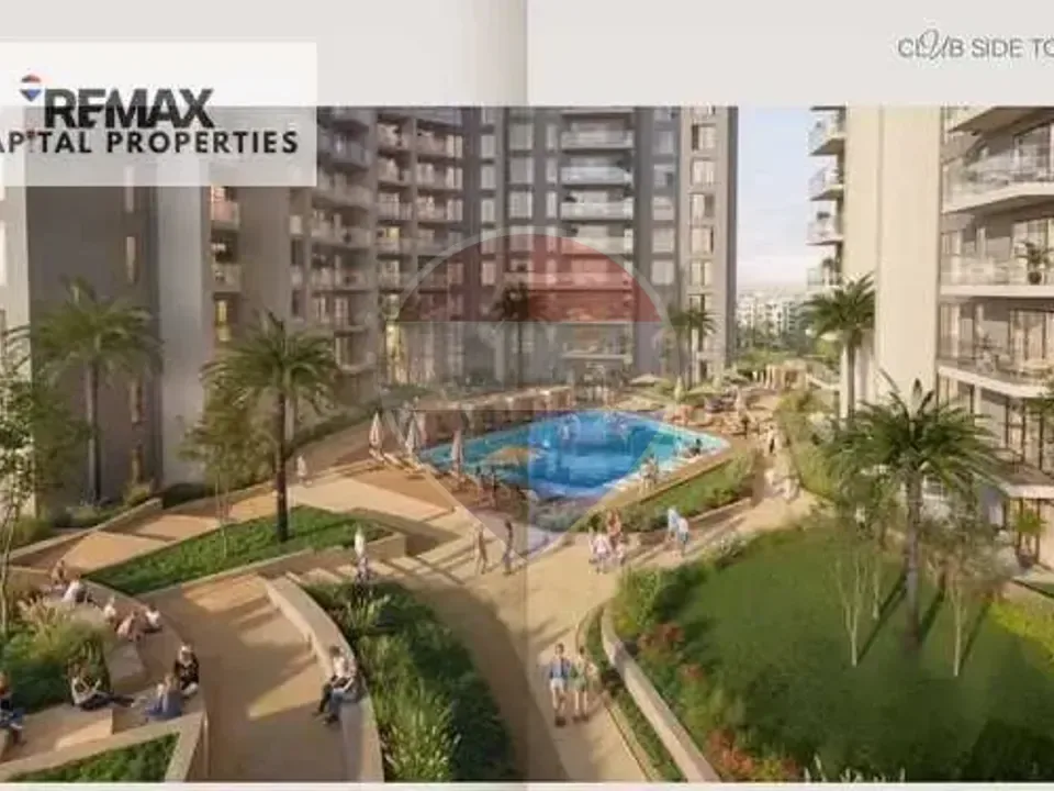 With a stunning sea view and a 110m² private garden, a fully finished 175m² chalet with 3 master bedrooms is for sale in "Al Masyaf" Ras El Hekma.