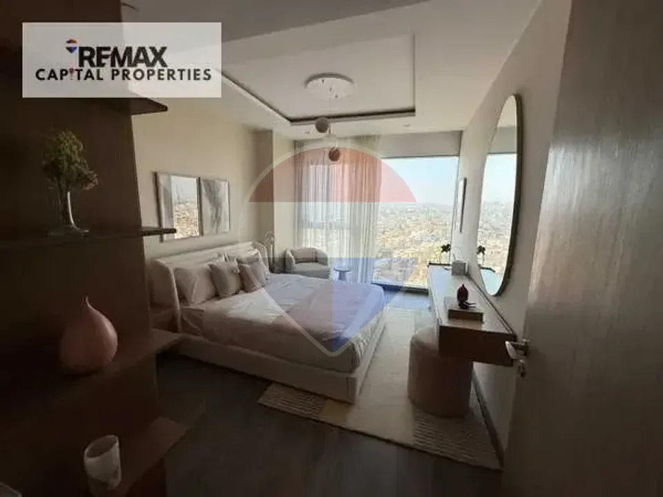 With a stunning sea view and a 110m² private garden, a fully finished 175m² chalet with 3 master bedrooms is for sale in "Al Masyaf" Ras El Hekma.