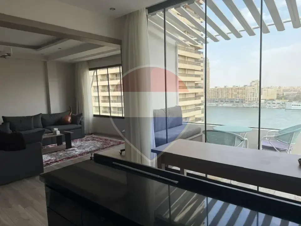 Furnished Apartment for Rent in Zamalek –Nile View